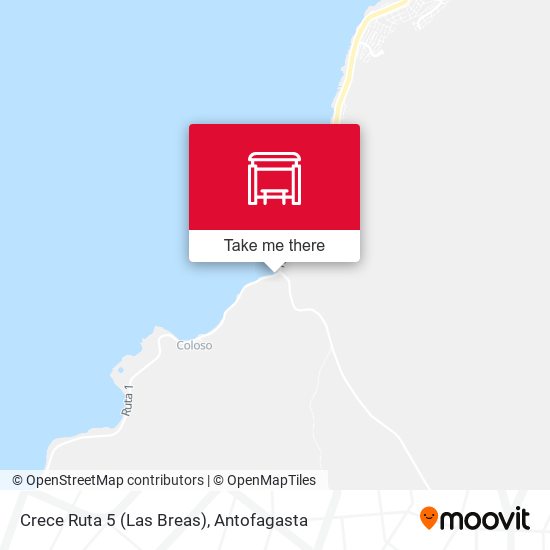 Mapa de Crece Ruta 5 (Las Breas)