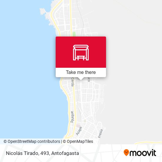 Mapa de Nicolás Tirado, 493