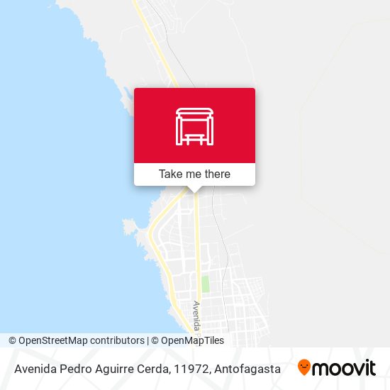 Avenida Pedro Aguirre Cerda, 11972 map