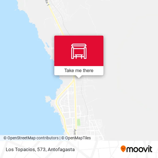 Los Topacios, 573 map