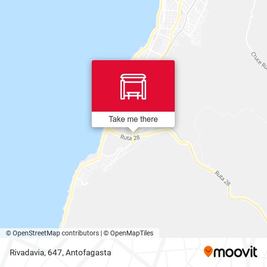 Rivadavia, 647 map