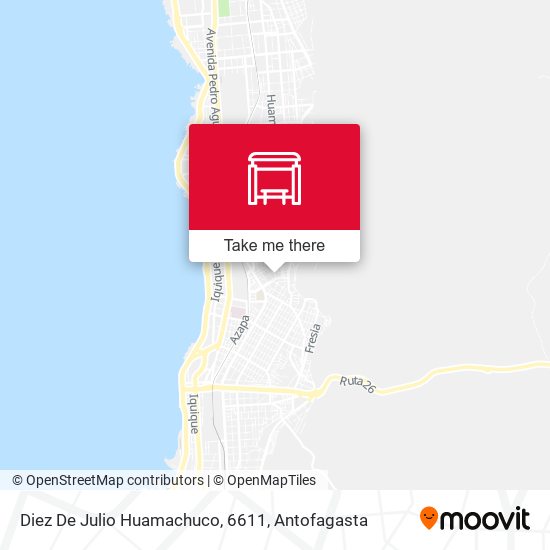 Mapa de Diez De Julio Huamachuco, 6611