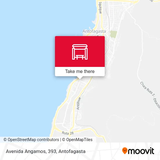 Avenida Angamos, 393 map
