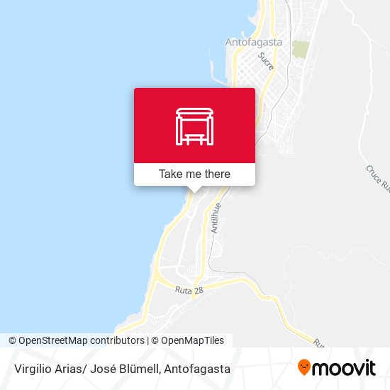 Mapa de Virgilio Arias/ José Blümell