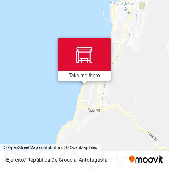 Mapa de Ejército/ República De Croacia