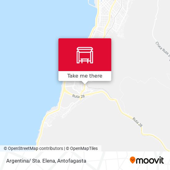 Argentina/ Sta. Elena map