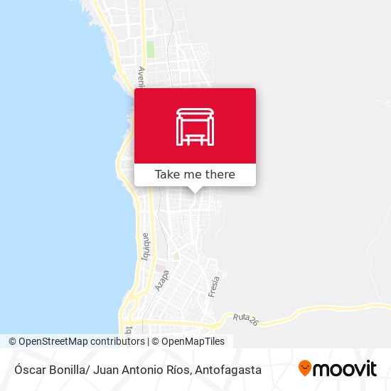 Óscar Bonilla/ Juan Antonio Ríos map