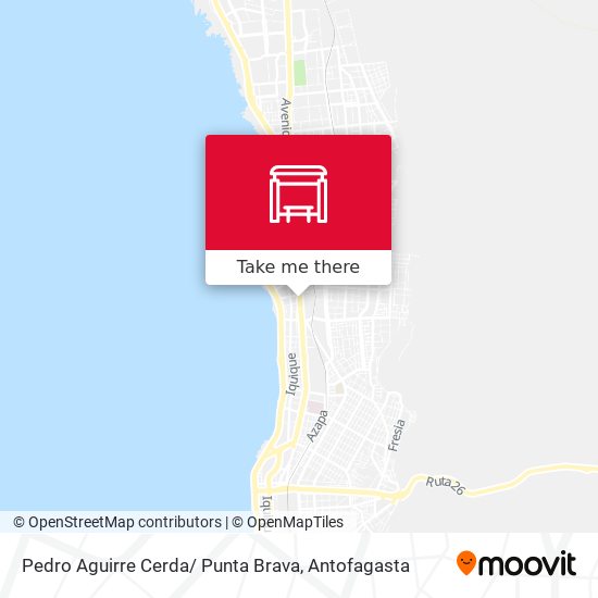 Mapa de Pedro Aguirre Cerda/ Punta Brava