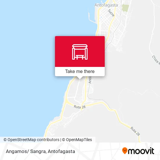 Angamos/ Sangra map