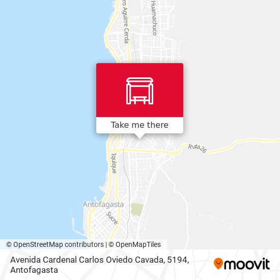 Mapa de Avenida Cardenal Carlos Oviedo Cavada, 5194