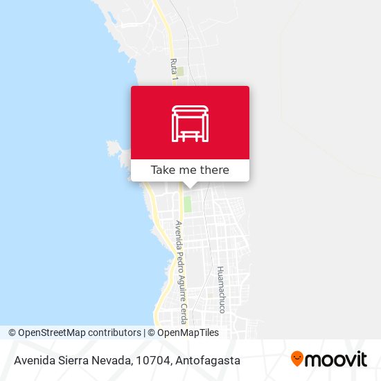 Avenida Sierra Nevada, 10704 map