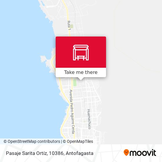 Pasaje Sarita Ortíz, 10386 map