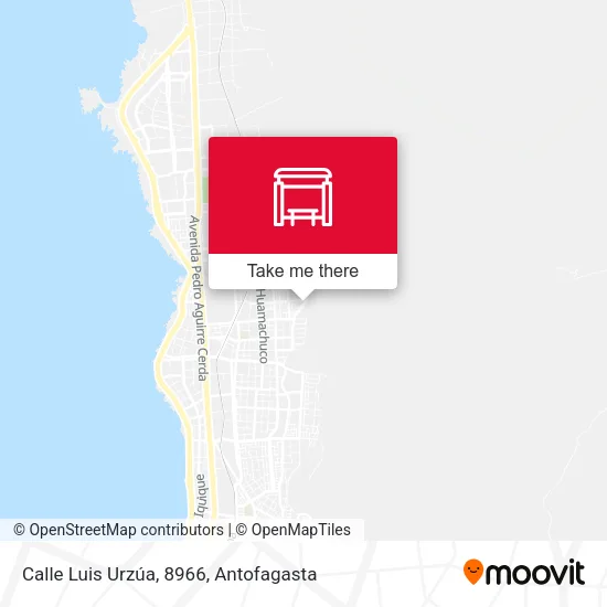 Calle Luis Urzúa, 8966 map