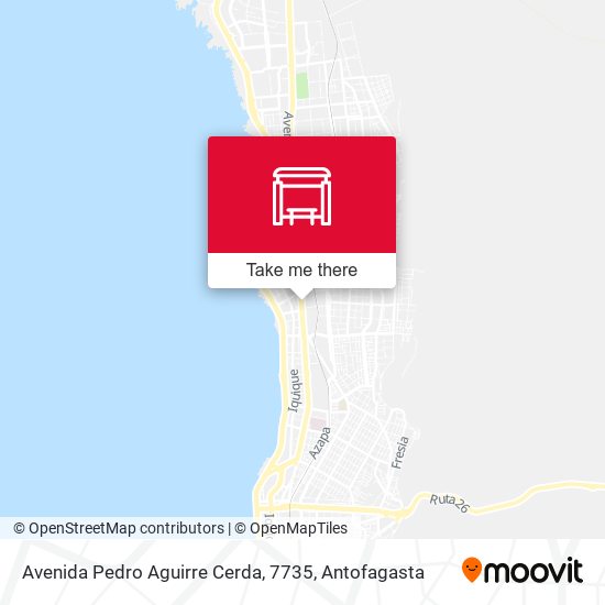 Mapa de Avenida Pedro Aguirre Cerda, 7735