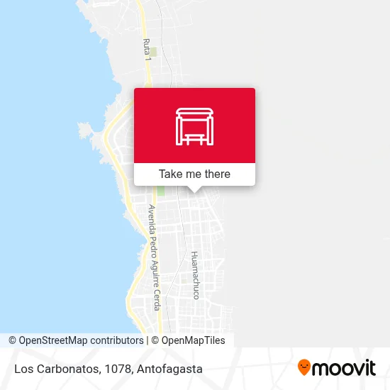 Los Carbonatos, 1078 map