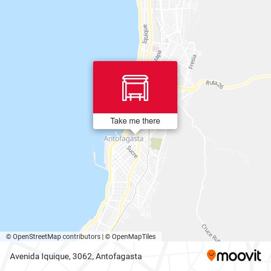 Mapa de Avenida Iquique, 3062