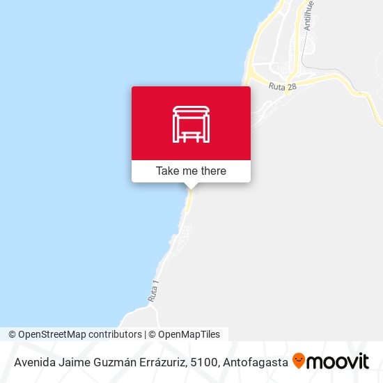 Avenida Jaime Guzmán Errázuriz, 5100 map