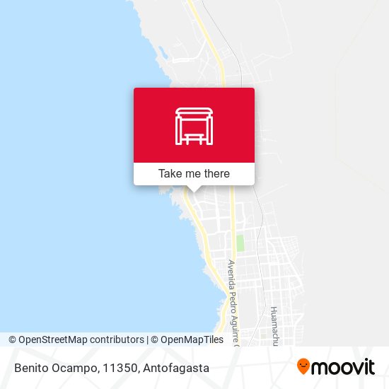 Benito Ocampo, 11350 map