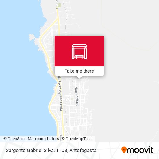 Mapa de Sargento Gabriel Silva, 1108