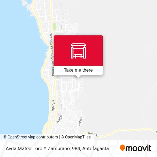 Avda Mateo Toro Y Zambrano, 984 map