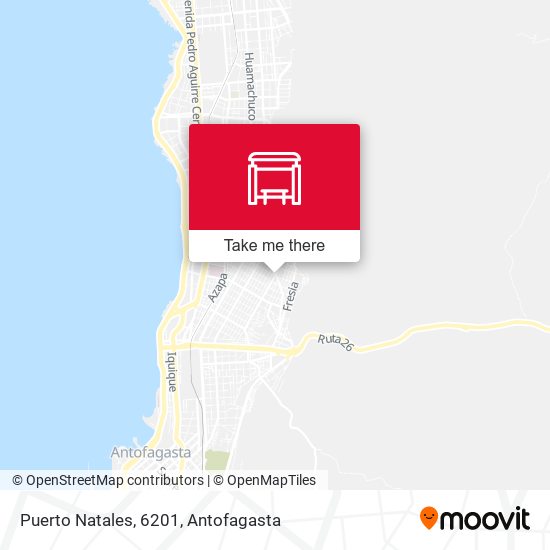 Puerto Natales, 6201 map
