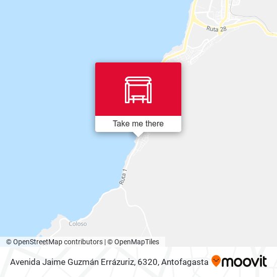 Mapa de Avenida Jaime Guzmán Errázuriz, 6320