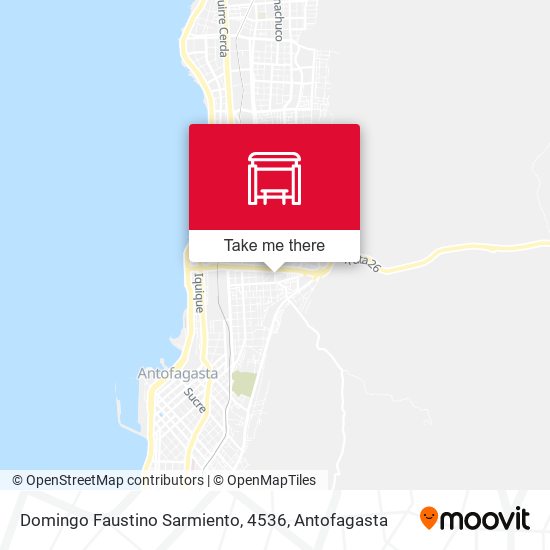 Domingo Faustino Sarmiento, 4536 map