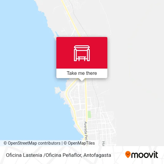 Mapa de Oficina Lastenia /Oficina Peñaflor