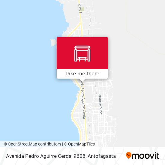 Avenida Pedro Aguirre Cerda, 9608 map