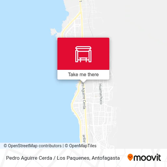 Pedro Aguirre Cerda / Los Paquenes map