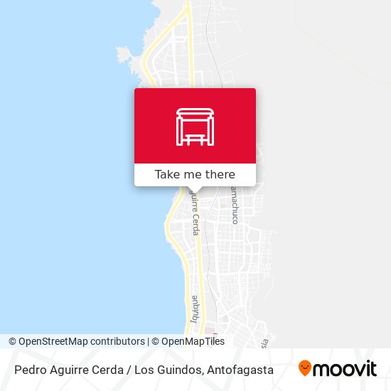 Mapa de Pedro Aguirre Cerda / Los Guindos