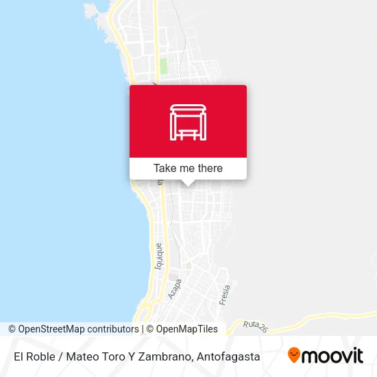 Mapa de El Roble / Mateo Toro Y Zambrano