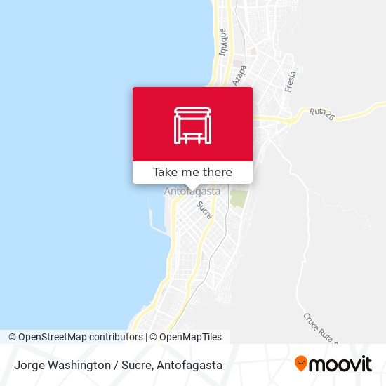 Mapa de Jorge Washington / Sucre