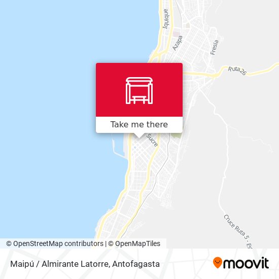 Mapa de Maipú / Almirante Latorre