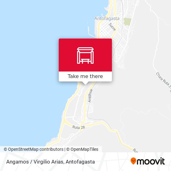 Angamos / Virgilio Arias map