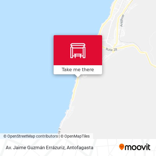 Av. Jaime Guzmán Errázuriz map