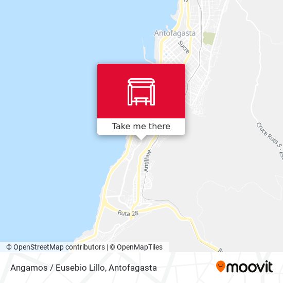 Angamos / Eusebio Lillo map