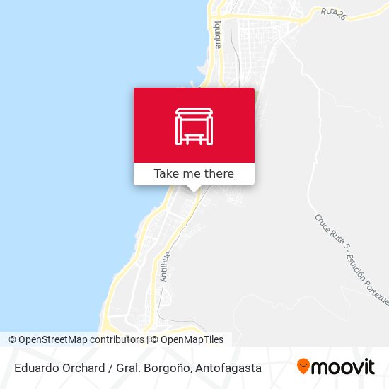 Mapa de Eduardo Orchard / Gral. Borgoño