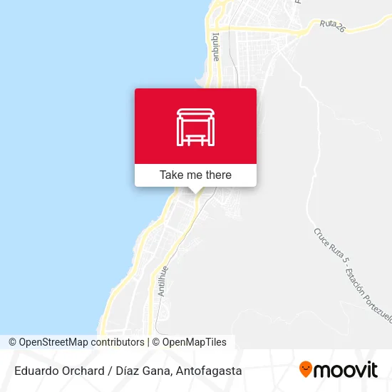 Eduardo Orchard / Díaz Gana map
