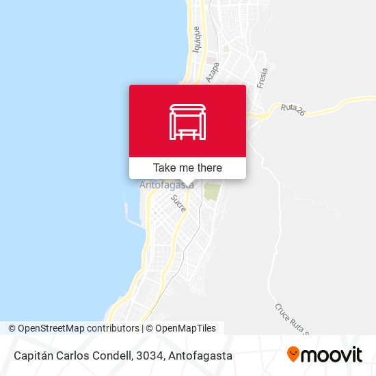 Mapa de Capitán Carlos Condell, 3034