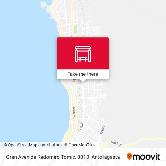 Gran Avenida Radomiro Tomic, 8010 map