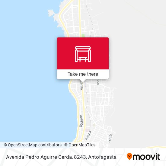 Mapa de Avenida Pedro Aguirre Cerda, 8243