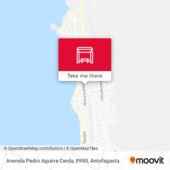 Mapa de Avenida Pedro Aguirre Cerda, 8990