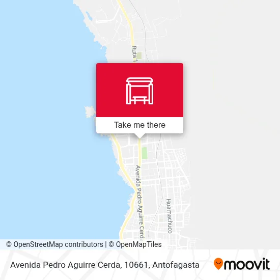 Mapa de Avenida Pedro Aguirre Cerda, 10661