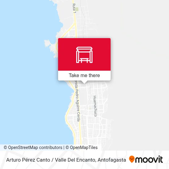 Mapa de Arturo Pérez Canto / Valle Del Encanto