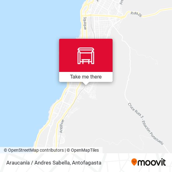 Araucanía / Andres Sabella map
