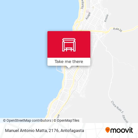 Mapa de Manuel Antonio Matta, 2176