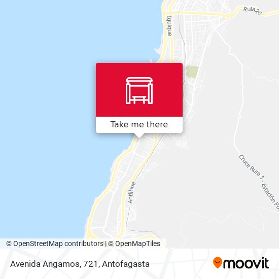 Mapa de Avenida Angamos, 721