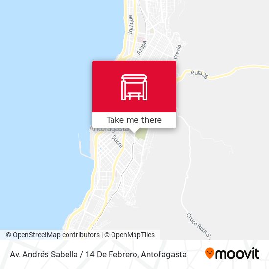 Mapa de Av. Andrés Sabella / 14 De Febrero