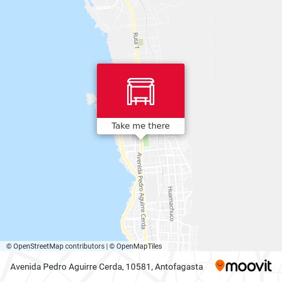 Mapa de Avenida Pedro Aguirre Cerda, 10581